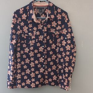 Tommy Hilfiger Navy Floral Shirt